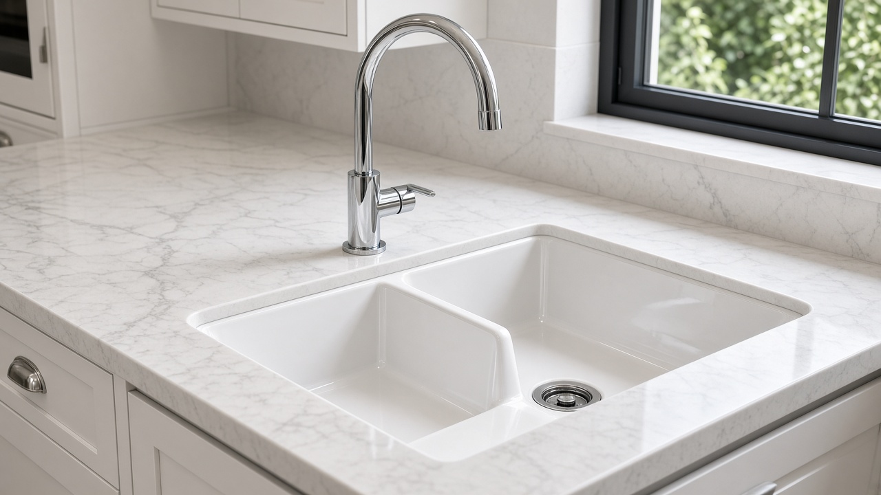 Kitchen sinks, specified with the worktop