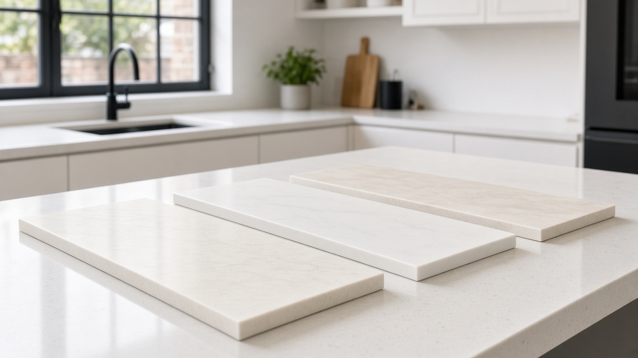 Deciding on the Perfect Shade of White for Your Kitchen Worktop